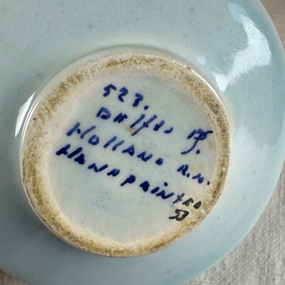 Delft Dutch Colonial Blue Ceramic Pitcher - Picture 7 of 8